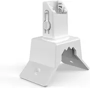 [OkeMeeo] Wall Corner Mount for eufy SoloCam S340, SoloCam E30 and 4G LTE Cam S330 (White, 1 Pack)