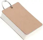 Parliky 300 Sheets Lined Index Cards 5.4x9cm Cardstock Paper Binder Ring Versatile for Study DIY Projects