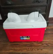 Onos 48q Rechargeable Battery Red Swamp Cooler Portable Air Conditioner 2 Fans