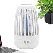 Fly Zapper,Fly Control Device - Lamp with Night Light, Nighttime Protection | Comprehensive Outdoor Tent Lamp, Portable Light Gnat Defense for Living Room