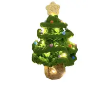 NNEOBA Crochet Christmas Tree Knitted Desktop Ornament