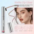 4PCS Tinted Matte Long Lip Liner Lip Lines Tinted Matte Lip Liner Makeup Brushes