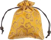 [Yardwe] Hand Embroidered Silk Jewelry Bag Lucky Coin Purse for Necklaces Bracelets and Jewelry Storage Unique Craftsmanship Present for Women