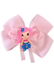 Sweet Light Pink Mermaid Hair Bow Costume Accessory