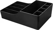 GRIRIW Multi Functional Coffee Station Organizer Compact Storage Box for Tea Bags Sugar Packets Straws More Minimalist Design for Home Cafe Bar Counter Use