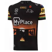 Penrith Panthers NRL 2025 O'Neills ANZAC Jersey Sizes S-7XL!