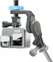 [GravGrip] V2 Hydraulic Leveling Mount for Action Camera, GoPro, DJI, Insta360 - Pocket-Sized Leveler, Gimbal, JIB - No Batteries, No Charging, Waterproof, Ultra-Compact, Durable