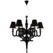 Ruby 90 Pendant Lights Black Shade | Replica Studio Job Paper Chandelier