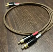 5 Ft. JMB CABLE CO Rca Interconnect Cables Audiophile Gold Reference Standard