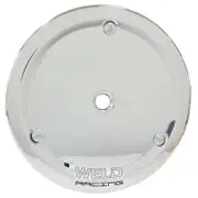 Weld Racing Micro Sprint Mud Cover Polished Suit 10" Wheel