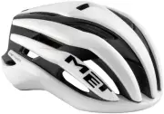 MET Trenta MIPS Road Tri/TT Helmet In-Mold EPS Matte/Glossy White/Black, Small