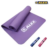 在飛比找蝦皮商城優惠-ALEX 丹力 專業瑜珈墊 附提袋 健身 瑜珈 藍 紫 粉 