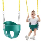 High Back Full Bucket Toddler Swing Seat with 150 lbs Support Capacity