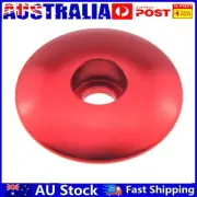 5xMTB Road Bike Stem Top Cover 28.6mm Bicycle Fork Tube Headset Cap (Red) AU