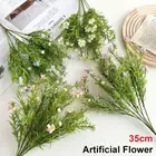 1Pcs Colorful Baby's Breath 35cm Water Grass Wedding Home Decoration