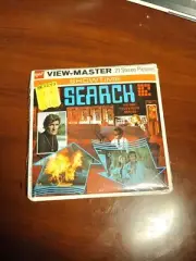 Vintage 1973 'Search" NBC TV Series View-Master Reels With Booklett New