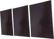 Flexible Magnetic Sheets Adhesive Backing 3 Pack DIY Fridge Magnets Art Craft Supplies