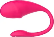 YUKAIONE Women's Dolphin Vibrator - Mini Vibrator Made of Body-Safe Silicone, Completely Waterproof and Rechargeable Via USB - 10 Vibration Settings(Red)