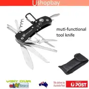 Multi Camping Swiss Army Survival Knife Pocket Knives 14 Tool By Grand Harvest