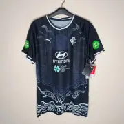 Authentic Carlton Blues 2025 Training Shirt BNWT Men's XL Authentic AFL