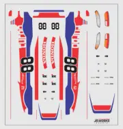 Decal Hotwheels Honda Civic EG6 Estilo 88 turbo 1:64