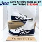 ASICS Wrestling Shoes EX-EO New TWR900 1083A001 White Navy Navy Custom Men's