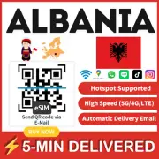 [eSIM] Albania esim e sim card travel sim card tarjeta esim dato data only