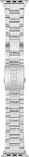 Diesel Men's Watch Band for Apple Watch, Band for 42/44/45/49mm Apple Watch - Straps for Apple Watch Series 8/7/6/5/4/3/2/1/SE
