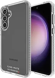 [Case-Mate] Tough Clear Samsung Galaxy S23 FE 5G Case [16ft D3O Drop Protection] [Wireless Charging Compatible] Phone Case for Samsung Galaxy S23 FE 6.4", Slim, Anti Yellow, Anti Scratch Technology