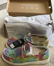 Hey Dude Wendy Tie Dye Womens Size 8