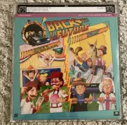 *GRADED Laserdisc* IGS 7.5/8.5 BACK TO THE FUTURE CARTOONS Vol 1 BILL NYE DEBUT
