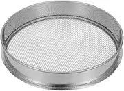 HANABASS Stainless Steel Soil Sifting Tool Mesh Sieve for Rocks and Debris Lightweight Garden Sifter for Efficient Soil and Compost Filtering for Gardeners and Landscapers