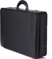 [alpine swiss] Expandable Attache Case Dual Combination Lock Hard Side Briefcase