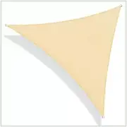 Colourtree Canopies Beige Equilateral Triangle Shade Sail Screen Pergola Cover
