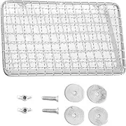 Parrot Cage Stand - Stainless Steel Parrot Perch Shelf - Secure Climbing Ladder Toy, Parrot Stand Nest Sturdy for Bird Cage Accessories