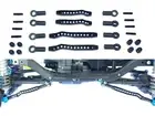 Square SCC-31 Aluminum Lower Arm Set (Front/Rear) for Tamiya CC-02