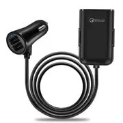 1.7M 4 Ports Usb Car Charger