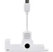 Identiv uTrust SmartFold SCR3500 B Type B USB Smart Card Reader
