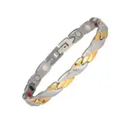 Men's Titanium Steel Bracelet Dragon Bracelet 7mm Wide Gift Boxed (j39)