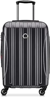 [DELSEY PARIS] Helium Aero Hardside Expandable Luggage with Spinner Wheels, Titanium, Carry-On 21 Inch, Helium Aero Hardside Expandable Luggage with Spinner Wheels