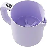 Electric Egg Beater, Automatic Cream Frother, Rechargeable Whisker, Lightweight Touch Operations Usb Fast Charging for Baking, Cooking, Kitchen, Outdoor, Indoor Use, 1 Piece