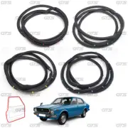 For Toyota KE30 Sedan 1974 - 79 Set 4Dr Door Rubber Seal Weatherstrip