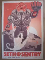 Seth Sentry Australian Tour 2015 Concert Poster Art Will Schorer