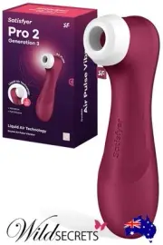 NEW Satisfyer Pro 2 Gen 3 6.25 inch Vibrating Liquid Air Pulse Clitoral