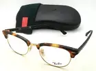 New Ray-Ban Reading Glasses RB 5154 5494 49-21 Tortoise & Gold Frames Readers