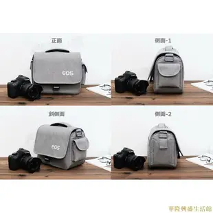 相機包適用於Canon攝影包單眼相機包微單眼類單眼防水M50M6M100復古文藝一機二鏡側背包