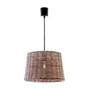 Rattan Round 1 Light Pendant Small - ELPYYWKSOOWW