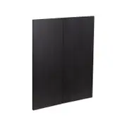 Kaboodle Modern Corner Wall Cabinet Door - 2 Pack Licorice Twist