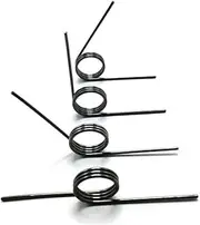 10pcs 65Mn Steel Rust Resistant V-Shaped Spring Wire Diameter 0.3mm Angle 60 90 120 180 Degrees(0.9mm180degrees10pcs,3mm)