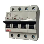 25AMP - 4 Pole 10ka MCB - Circuit Breaker - D Curve Free Shipping